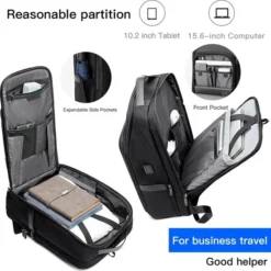 Nieuw ✨ Arctic Hunter Rugtas - Laptop Tas - 15,6 Inch - Waterafstotend - Usb Oplaadstation ???? 15 Nieuw ✨ Arctic Hunter Rugtas - Laptop Tas - 15,6 Inch - Waterafstotend - Usb Oplaadstation ???? -New Rebels shop 550x551 2