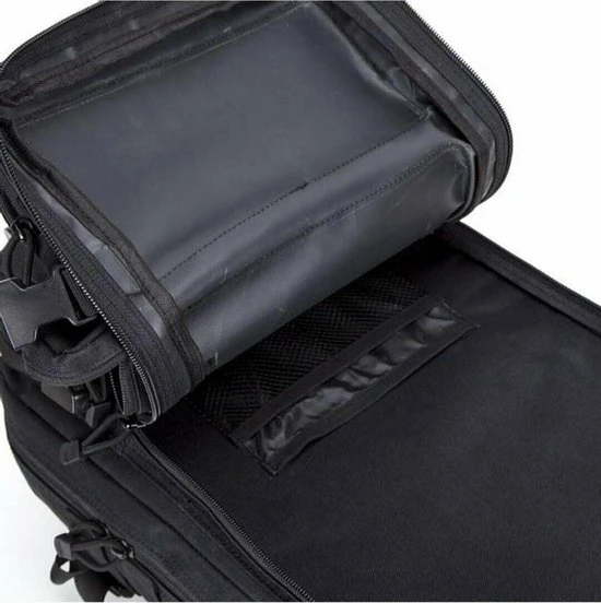 Hete verkoop ???? ARMY GAINS | ???? Backpack BLACK | 45L - Sporttas - Schooltas - Rugzak - Zwarte Kleur - Waterafstotend - Outdoor Wandel Rugzak - Extra Stevig - 900D Nylon - Scheurbestendig - AGN Zippers - Crossfit Rugzak - Multifunctionele Rugzak - Laptop Vak ⌛ 8 Hete verkoop ???? ARMY GAINS | ???? Backpack BLACK | 45L - Sporttas - Schooltas - Rugzak - Zwarte Kleur - Waterafstotend - Outdoor Wandel Rugzak - Extra Stevig - 900D Nylon - Scheurbestendig - AGN Zippers - Crossfit Rugzak - Multifunctionele Rugzak - Laptop Vak ⌛ - Afbeelding 6