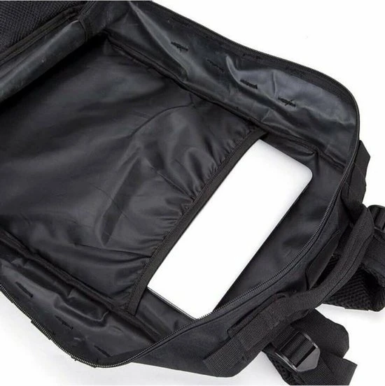 Hete verkoop ???? ARMY GAINS | ???? Backpack BLACK | 45L - Sporttas - Schooltas - Rugzak - Zwarte Kleur - Waterafstotend - Outdoor Wandel Rugzak - Extra Stevig - 900D Nylon - Scheurbestendig - AGN Zippers - Crossfit Rugzak - Multifunctionele Rugzak - Laptop Vak ⌛ 9 Hete verkoop ???? ARMY GAINS | ???? Backpack BLACK | 45L - Sporttas - Schooltas - Rugzak - Zwarte Kleur - Waterafstotend - Outdoor Wandel Rugzak - Extra Stevig - 900D Nylon - Scheurbestendig - AGN Zippers - Crossfit Rugzak - Multifunctionele Rugzak - Laptop Vak ⌛ - Afbeelding 7