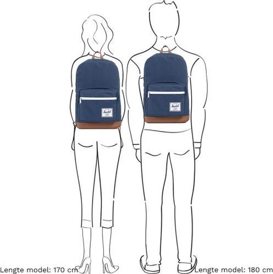 Goedkoopste ???? Herschel Pop Quiz - Navy/Tan Synthetic Leather / Rugzak - Schooltas - Laptoptas / 15" Fleece Laptopvak - Meerdere Extra Vakken - 22L Opbergruimte / Met Levenslange Fabrieksgarantie / Limited Lifetime Warranty / Blauw ???? 29 Goedkoopste ???? Herschel Pop Quiz - Navy/Tan Synthetic Leather / Rugzak - Schooltas - Laptoptas / 15" Fleece Laptopvak - Meerdere Extra Vakken - 22L Opbergruimte / Met Levenslange Fabrieksgarantie / Limited Lifetime Warranty / Blauw ???? - Afbeelding 27