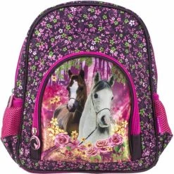 Gloednieuw ❤️ Animal Pictures Paarden Forest - Peuterrugzak - 30 Cm - Multi ✔️ -New Rebels shop 550x553 6