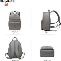 Top 10 ???? Bagwise® Rugzak - Rugtas - 10 Lt - S - Dames - Heren - (3060) Grijs ???? 18 Top 10 ???? Bagwise® Rugzak - Rugtas - 10 Lt - S - Dames - Heren - (3060) Grijs ???? -New Rebels shop 550x556 3