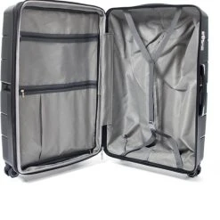 Hete verkoop ⌛ Attitudez EliteZ Reiskoffer Medium Zwart 67cm - TSA-slot - Uitbreidbaar ???? -New Rebels shop 550x558 2