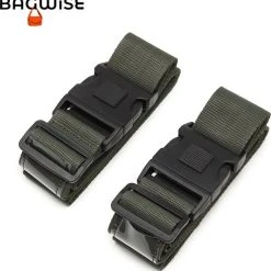 Begroting ???? Bagwise 2 X Kofferriem - Bagage Band - Luggage Belt - Bagage Gordel -Afstelbaar - 175cm Lang 5 Cm Breed - Khaki ???? -New Rebels shop 550x560 4