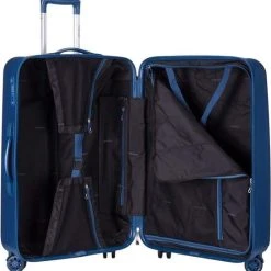 Goedkoop ???? Decent Tranporto-One ???? Handbagage Koffer - 55 Cm - TSA Slot - Dark Blue ❤️ -New Rebels shop 550x565 4