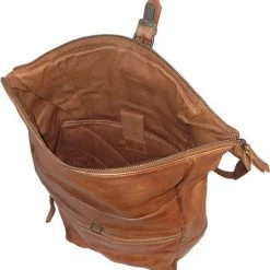Aanbiedingen ???? Bear Design Pergola - Leren Laptop Rolltop Rugzak - 13 Inch - Cognac ???? -New Rebels shop 550x565 6