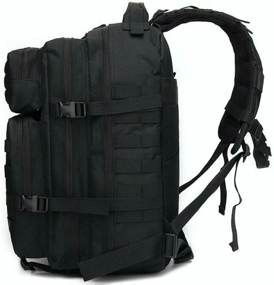Hete verkoop ???? ARMY GAINS | ???? Backpack BLACK | 45L - Sporttas - Schooltas - Rugzak - Zwarte Kleur - Waterafstotend - Outdoor Wandel Rugzak - Extra Stevig - 900D Nylon - Scheurbestendig - AGN Zippers - Crossfit Rugzak - Multifunctionele Rugzak - Laptop Vak ⌛ 4 Hete verkoop ???? ARMY GAINS | ???? Backpack BLACK | 45L - Sporttas - Schooltas - Rugzak - Zwarte Kleur - Waterafstotend - Outdoor Wandel Rugzak - Extra Stevig - 900D Nylon - Scheurbestendig - AGN Zippers - Crossfit Rugzak - Multifunctionele Rugzak - Laptop Vak ⌛ - Afbeelding 2