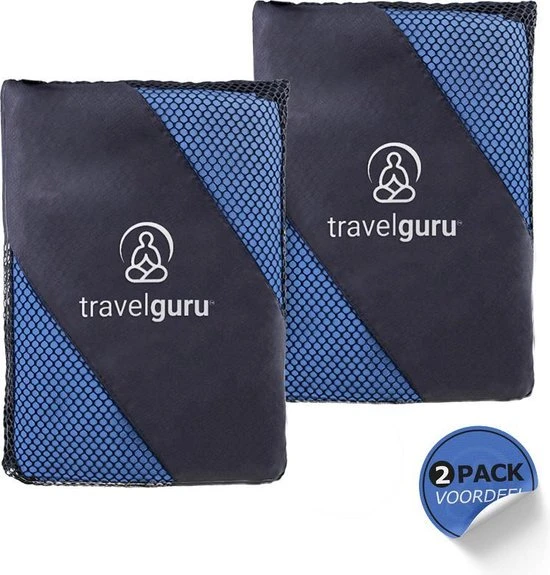 Begroting ???? TravelGuru Microvezel Reis Handdoek Set Van 2x Large (85 * 150cm) - Sneldrogende Lichtgewicht Microvezel Handdoek Ideaal Voor Sporten, Reizen, Outdoor & Strand - Microfiber Travel Towel - XL - Blauw ???? 3 Begroting ???? TravelGuru Microvezel Reis Handdoek Set Van 2x Large (85 * 150cm) - Sneldrogende Lichtgewicht Microvezel Handdoek Ideaal Voor Sporten, Reizen, Outdoor & Strand - Microfiber Travel Towel - XL - Blauw ????