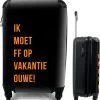 Top 10 ???? MuchoWow® Koffer - Quotes - Ik Moet Ff Op Vakantie Ouwe! - Oranje - Zwart - Past Binnen 55x40x20 Cm En 55x35x25 Cm - ???? Handbagage - Trolley - Fotokoffer - Cabin Size - Print ⭐ -New Rebels shop 550x575 3