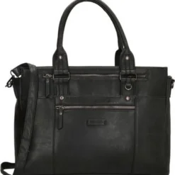 Beste Pirce ???? Enrico Benetti Nikki 66518 Laptoptas Met 14" Laptopvak En Tabletvak - Zwart ???? -New Rebels shop 550x576