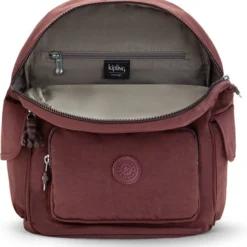 Coupon ???? Kipling CITY PACK S Dames Rugzak - Mahogany ???? -New Rebels shop 550x577