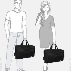 Uitgang ???? Enrico Benetti Amsterdam 35325 Wieltas S - 49 Liter - Zwart ❤️ 13 Uitgang ???? Enrico Benetti Amsterdam 35325 Wieltas S - 49 Liter - Zwart ❤️ -New Rebels shop 550x582 3