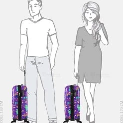 Gloednieuw ???? Decent Forenza ???? Handbagage Koffer - 55 Cm - Owls ???? -New Rebels shop 550x582 5