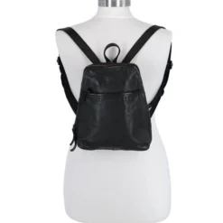 Aanbiedingen ???? Bear Design Rugtas / Rugzak / Schooltas - Cow Lavato - 6 Liter - Leer - Zwart ???? -New Rebels shop 550x586 1