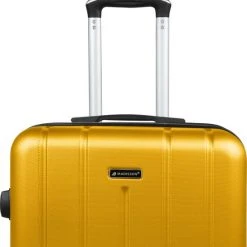 Beste Verkoop ⭐ Madisson - Reis Koffer - Lichtgewicht Koffer - 4 Wielen - 49 Cm - Cijferslot - Geel - Black Friday 2022 ⌛ -New Rebels shop 550x590 7
