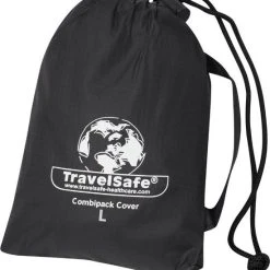 Groothandel ⭐ Travelsafe Combipack Regencover - Large - Zwart ✔️ -New Rebels shop 550x593 1