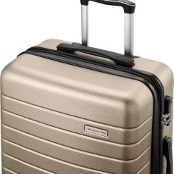 Begroting ???? Swiss Alpine 2.0 - Reiskoffer - 67 Cm - 4 Wielen - Champagne - Goud ???? -New Rebels shop 550x597 2