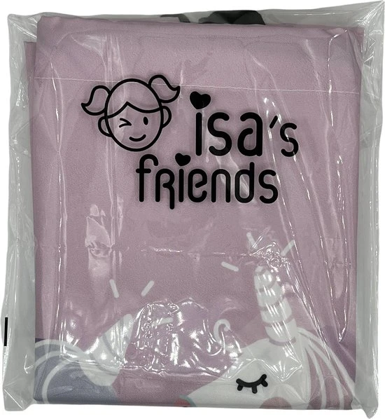 Promo ❤️ Isa's Friends Zwemtas - Gymtas "Friends" - Luxe Rugtas Met Trekkoorden - School Tas - Rugzak ???? 7 Promo ❤️ Isa's Friends Zwemtas - Gymtas "Friends" - Luxe Rugtas Met Trekkoorden - School Tas - Rugzak ???? - Afbeelding 5