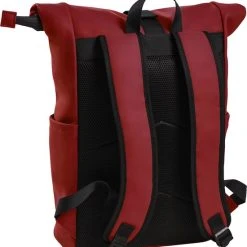 Coupon ???? Daniel Ray Highlands Rolltop Laptop Rugzak Waterproof - 15,6 Inch - Rood ???? -New Rebels shop 550x599 5