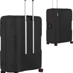 Uitgang ???? CarryOn Protector Luxe Grote Reiskoffer - Trolley 77cm Met TSA-klikslot - 4-delige Packer Set - Ultralicht - Zwart ???? -New Rebels shop 550x601 10