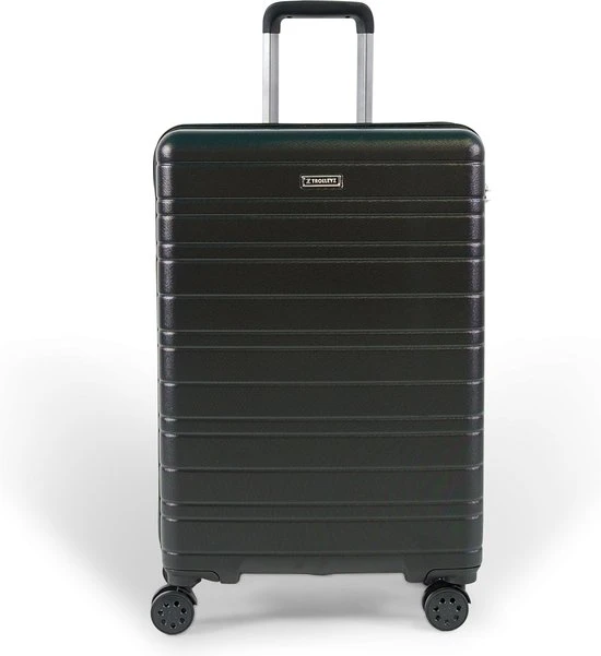 Beste Verkoop ✔️ ©TROLLEYZ - Amsterdam No.9 - Reiskoffer 69cm Met TSA Slot - Dubbele Wielen - 360° Spinners - 100% ABS - Reiskoffer In Night Black ???? 3 Beste Verkoop ✔️ ©TROLLEYZ - Amsterdam No.9 - Reiskoffer 69cm Met TSA Slot - Dubbele Wielen - 360° Spinners - 100% ABS - Reiskoffer In Night Black ????