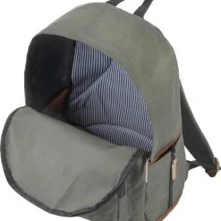 Groothandel ???? Chappo Classic Rugzak - Vintage Rugtas 18 Ltr - Tas Voor Studie/ Werk - Waterbestendig - Khaki ⭐ -New Rebels shop 550x602 6