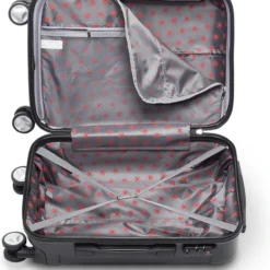 Flash-uitverkoop ???? Swiss Alps - ???? Handbagage Koffer - 55x35x22 Cm - 4 Wielen - Zwart ???? -New Rebels shop 550x607 3