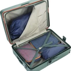 Uitgang ???? CarryOn Protector Luxe Koffer - Trolley 66cm Met TSA-klikslot - 4-delige Packer Set - Ultralicht - Groen ???? -New Rebels shop 550x608 1