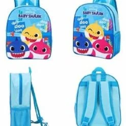 Aanbiedingen ⌛ Baby Shark Rugtas - Blauw - PinkFong Rugzak - 30 X 25 Cm. ????