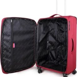 Flash-uitverkoop ???? Decent D-Upright Large Koffer - 76 Cm Expandable - TSA Slot - Bordeaux Rood ???? -New Rebels shop 550x618