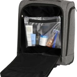 Coupon ???? Travelite Underseater Koffer 43 Cm Grey Melange ???? -New Rebels shop 550x619 3