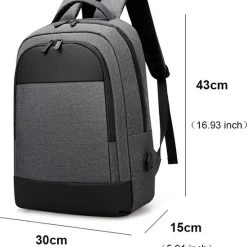 Promo ???? TK-products Zakelijke Multifunctionele Rugzak 15 Inch Laptop Vak - USB Poort Rugtas Voor Werk, School Of Reizen - Waterdichte Tas Voor Heren/Dames - ???? Backpack - Grij ⌛ 8 Promo ???? TK-products Zakelijke Multifunctionele Rugzak 15 Inch Laptop Vak - USB Poort Rugtas Voor Werk, School Of Reizen - Waterdichte Tas Voor Heren/Dames - ???? Backpack - Grij ⌛ -New Rebels shop 550x621 2