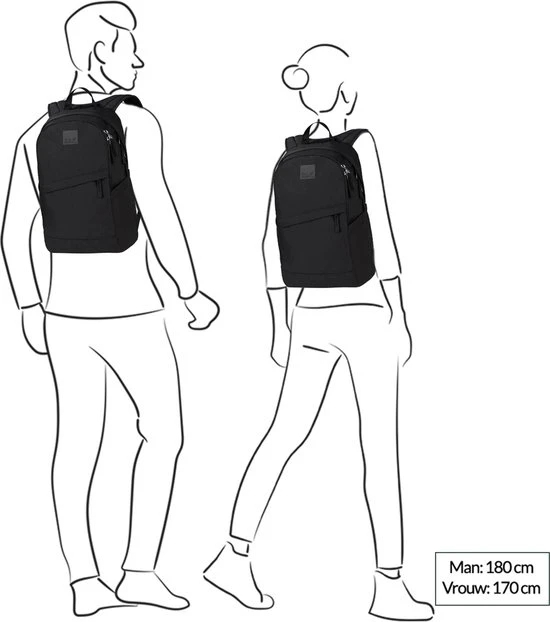 Flash-uitverkoop ???? Jack Wolfskin Perfect Day - Rugzak - Unisex - 22 Liter - Zwart ???? 5 Flash-uitverkoop ???? Jack Wolfskin Perfect Day - Rugzak - Unisex - 22 Liter - Zwart ???? - Afbeelding 3