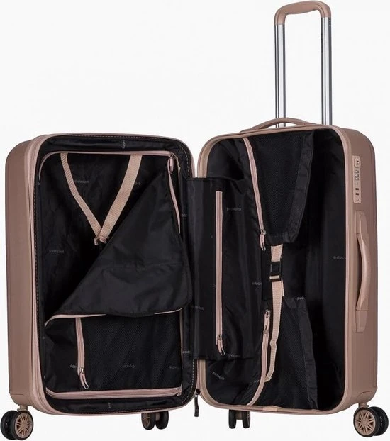 Beste deal ???? Decent Maxi-Air ???? Handbagage Koffer - 42 Cm - Zalm Roze ???? 6 Beste deal ???? Decent Maxi-Air ???? Handbagage Koffer - 42 Cm - Zalm Roze ???? - Afbeelding 4