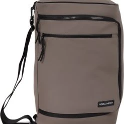 Begroting ???? Norlander Lyon Trolleytas - Dull PU - 21 Liter - Taupe ❤️ -New Rebels shop 550x623 4