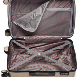 Begroting ???? Swiss Alpine 2.0 - Reiskoffer - 67 Cm - 4 Wielen - Champagne - Goud ???? -New Rebels shop 550x627 1