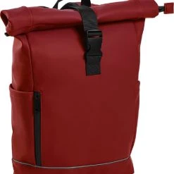 Coupon ???? Daniel Ray Highlands Rolltop Laptop Rugzak Waterproof - 15,6 Inch - Rood ????