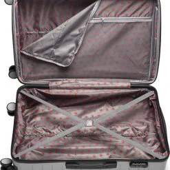 Beste deal ???? Swiss Alpine 2.0 - Reiskoffer- 77 Cm - 4 Wielen - Zilver ???? -New Rebels shop 550x636 4