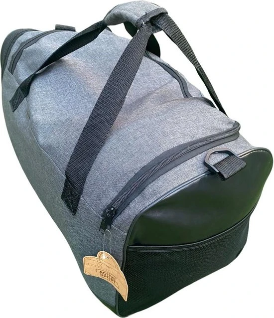 Coupon ???? Sports Active Active Sport Weekendtas 40 Liter - 52x26x30cm - Sporttas - Reistas - Grey ???? 10 Coupon ???? Sports Active Active Sport Weekendtas 40 Liter - 52x26x30cm - Sporttas - Reistas - Grey ???? - Afbeelding 8