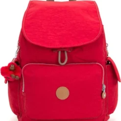 Nieuw ???? Kipling City Pack Rugzak - 16 Liter - True Red C ????