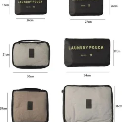 Gloednieuw ???? Jealie Packing Cubes 6-delig - Kleding Organiser Set - Opbergzakken - Reis Zakken - Inpak Kubussen - ???? Backpack - Reizen - Zwart ⭐ 7 Gloednieuw ???? Jealie Packing Cubes 6-delig - Kleding Organiser Set - Opbergzakken - Reis Zakken - Inpak Kubussen - ???? Backpack - Reizen - Zwart ⭐ -New Rebels shop 550x643