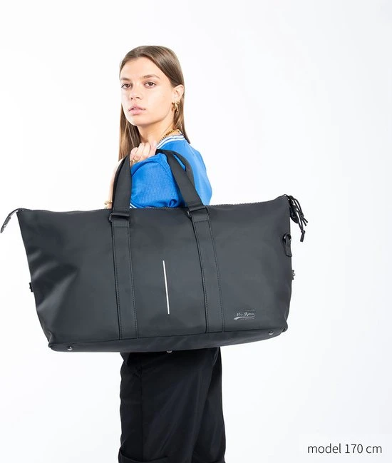 Korting ???? New Rebels® Mart Weekender - Weekendtas - Reistas - Waterafstotend - Polyurethaan- Geel ???? 17 Korting ???? New Rebels® Mart Weekender - Weekendtas - Reistas - Waterafstotend - Polyurethaan- Geel ???? - Afbeelding 15