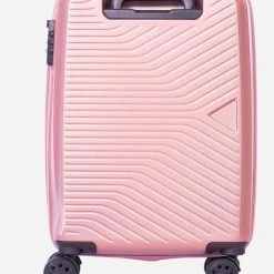 Goedkoopste ???? ©TROLLEYZ - Ibiza No.3 - Trolley - 55cm Met TSA Slot - Dubbele Wielen - 360° Spinners - 100% ABS - ???? Handbagage Koffer In Cosmopolitan Pink ✔️ -New Rebels shop 550x651 5