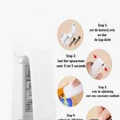 Beste Pirce ???? Omara Bag Sealer- Vacuümzakken - Zakkensluiter - Wit ???? -New Rebels shop 550x659 2