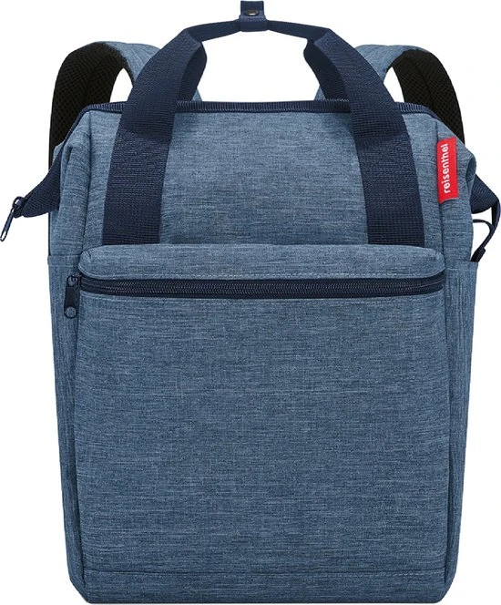 Nieuw ???? Reisenthel Allrounder R Schouder/ Rugtas - 12L - Twist Blue Blauw ???? 9 Nieuw ???? Reisenthel Allrounder R Schouder/ Rugtas - 12L - Twist Blue Blauw ???? - Afbeelding 7