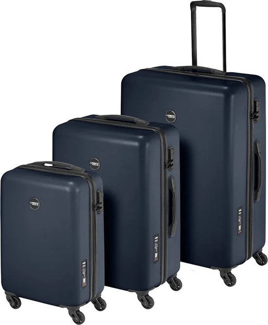 Beste Verkoop ???? Princess Traveller PT01 - ???? Handbagage Koffer - Platinum Navy - S - 55cm ⌛ 10 Beste Verkoop ???? Princess Traveller PT01 - ???? Handbagage Koffer - Platinum Navy - S - 55cm ⌛ - Afbeelding 8