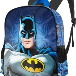 Goedkoop ???? Kids Licensing Schoolrugzak - Batman - Kinderen Rugzak - Maat: 31x26x11cm - Blauw Met Zwart ???? -New Rebels shop 550x671 3