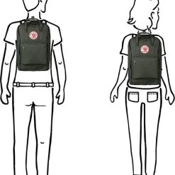 Goedkoop ???? Fjallraven Kanken Laptoprugzak 17 Inch - Deep Forest ???? -New Rebels shop 550x673 4