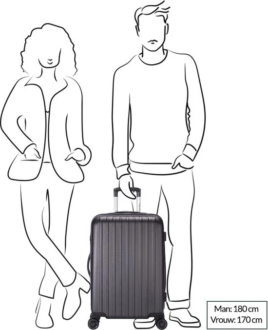 Groothandel ???? Decent Harde Koffer Tranporto 66 - Champagne ✨ 13 Groothandel ???? Decent Harde Koffer Tranporto 66 - Champagne ✨ - Afbeelding 11