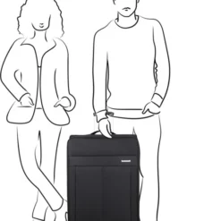 Flash-uitverkoop ???? Decent D-Upright Large Koffer - 76 Cm Expandable - TSA Slot - Bordeaux Rood ???? -New Rebels shop 550x677 1